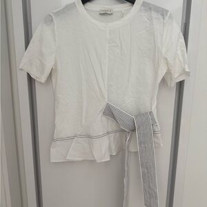 Sandro Classic White Tee